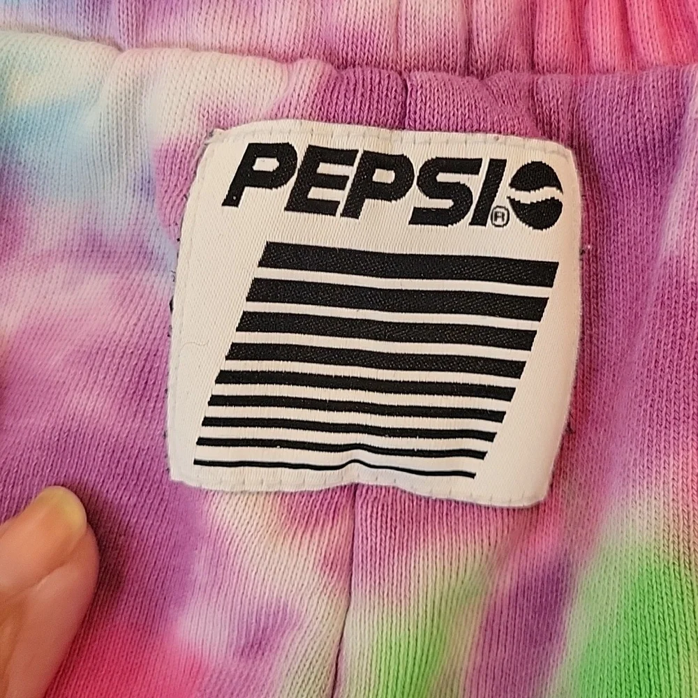 Forever 21 Pepsi rainbow tie dye small shorts - Picture 6 of 6